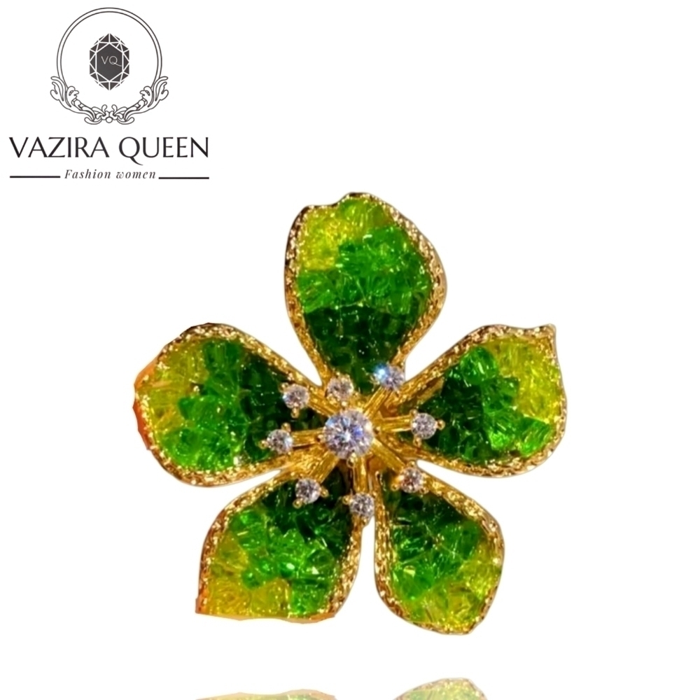 VQ Flower Brooch